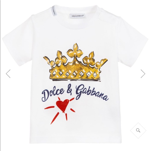 Dolce & Gabbana Other - Dolce & Gabbana baby boys white cotton t-shirt Dolce & Gabbana Other - Dolce & Gabbana baby boys white cotton t-shirt